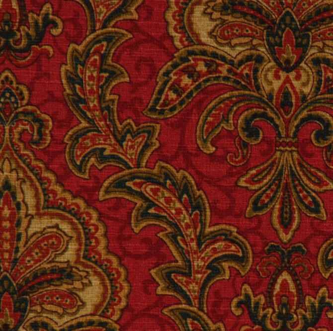 RM Coco Fabric 1165CB Scarlet