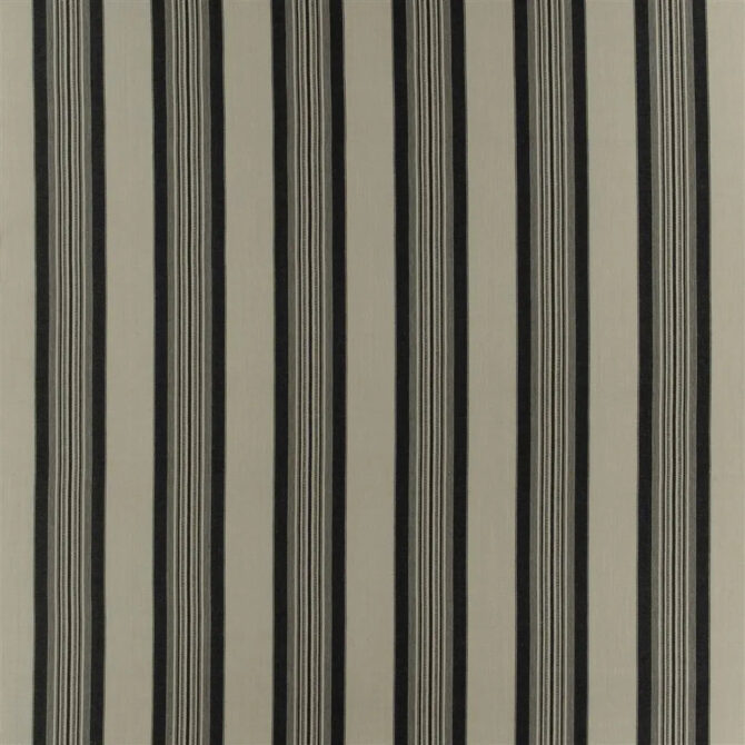 Ralph Lauren Fabric Tack House Stripe Black