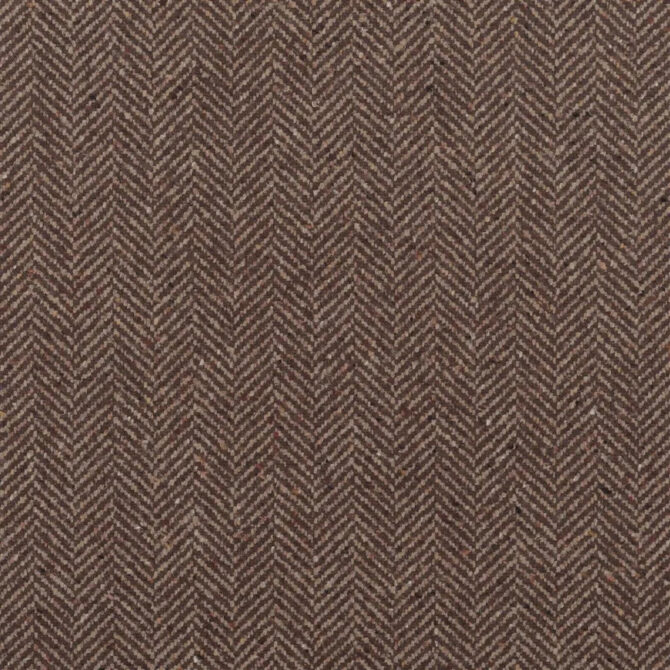 Ralph Lauren Fabric Stoneleigh Herringbone Mahogany