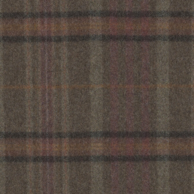 Ralph Lauren Fabric Galloway Shetland Plaid Hazel