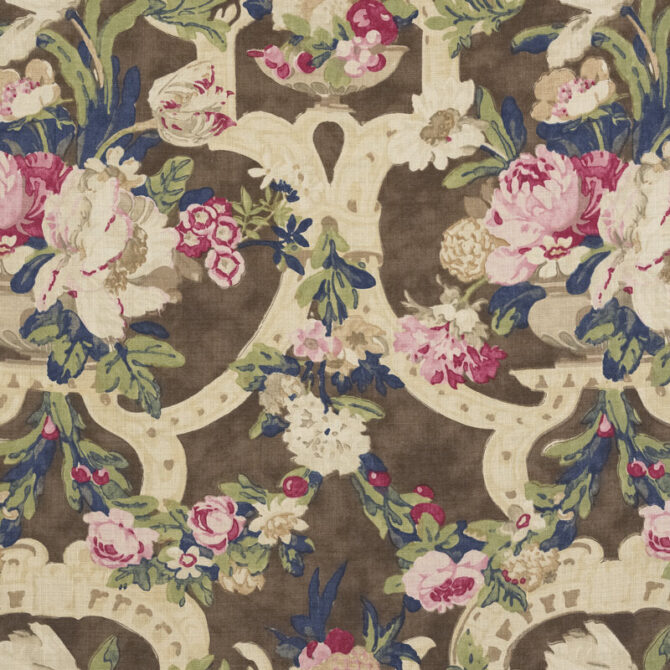 Ralph Lauren Fabric Hathersage Floral Juniper Berry