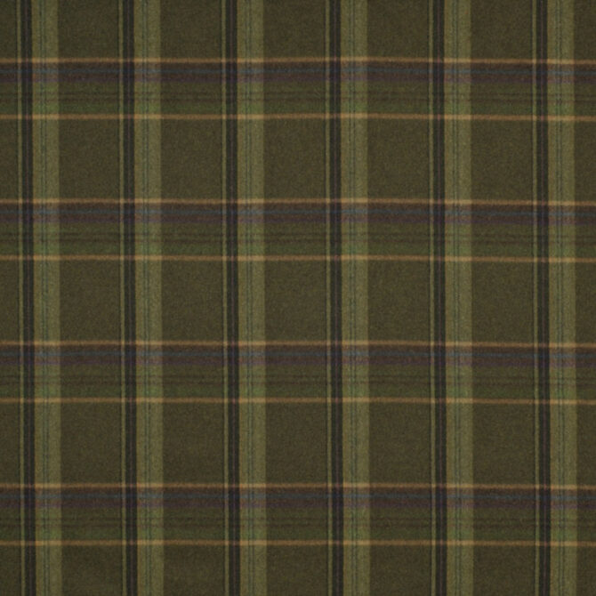 Ralph Lauren Fabric Sommerset Plaid Loden